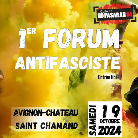La LDH au forum antifasciste (Avignon, 19 octobre 2024)