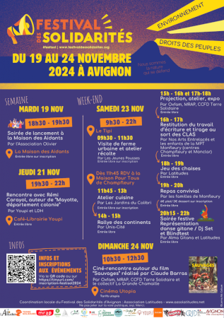 Séance Sauvages, Grande chamaille (dimanche 24 novembre, Avignon)