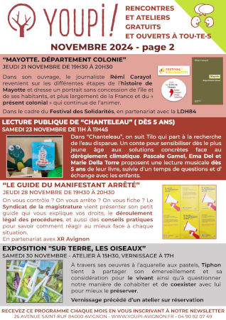 Mayotte, département colonie : rencontre avec l’auteur Rémi Carayol (21 novembre, Avignon)